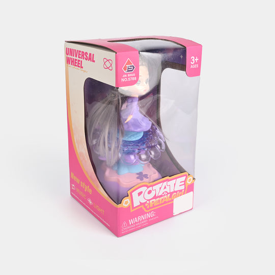 Universal 360 Rotating Princess with Light & Music