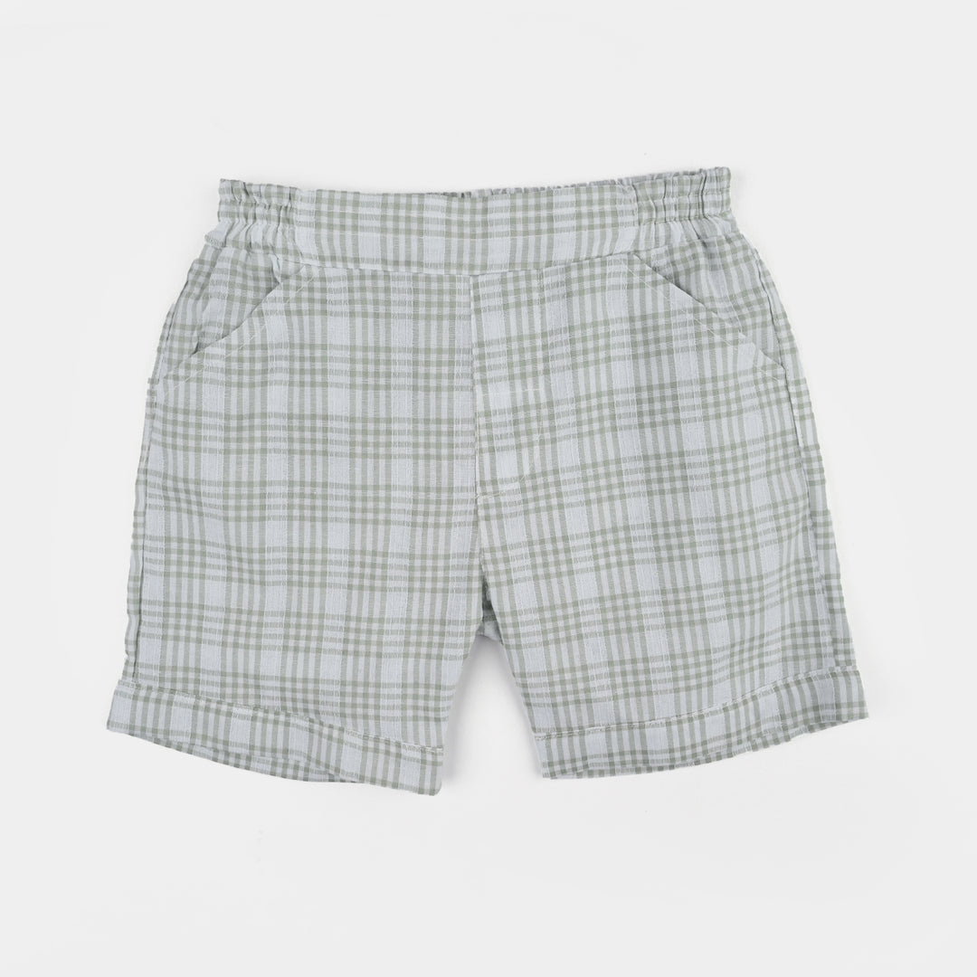 Infant Boys Jersey/Terry 2Pc Suit 294-006 E-C-GREEN