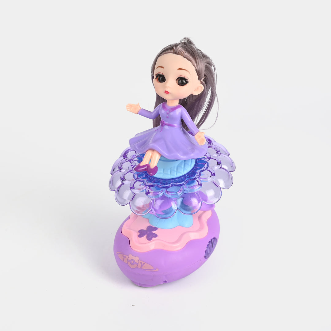 Universal 360 Rotating Princess with Light & Music