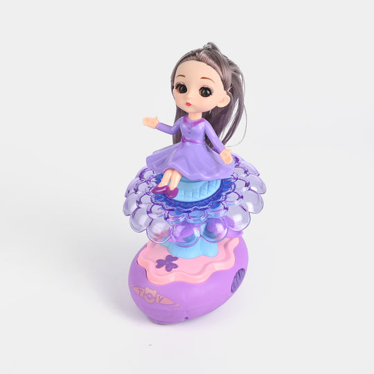 Universal 360 Rotating Princess with Light & Music