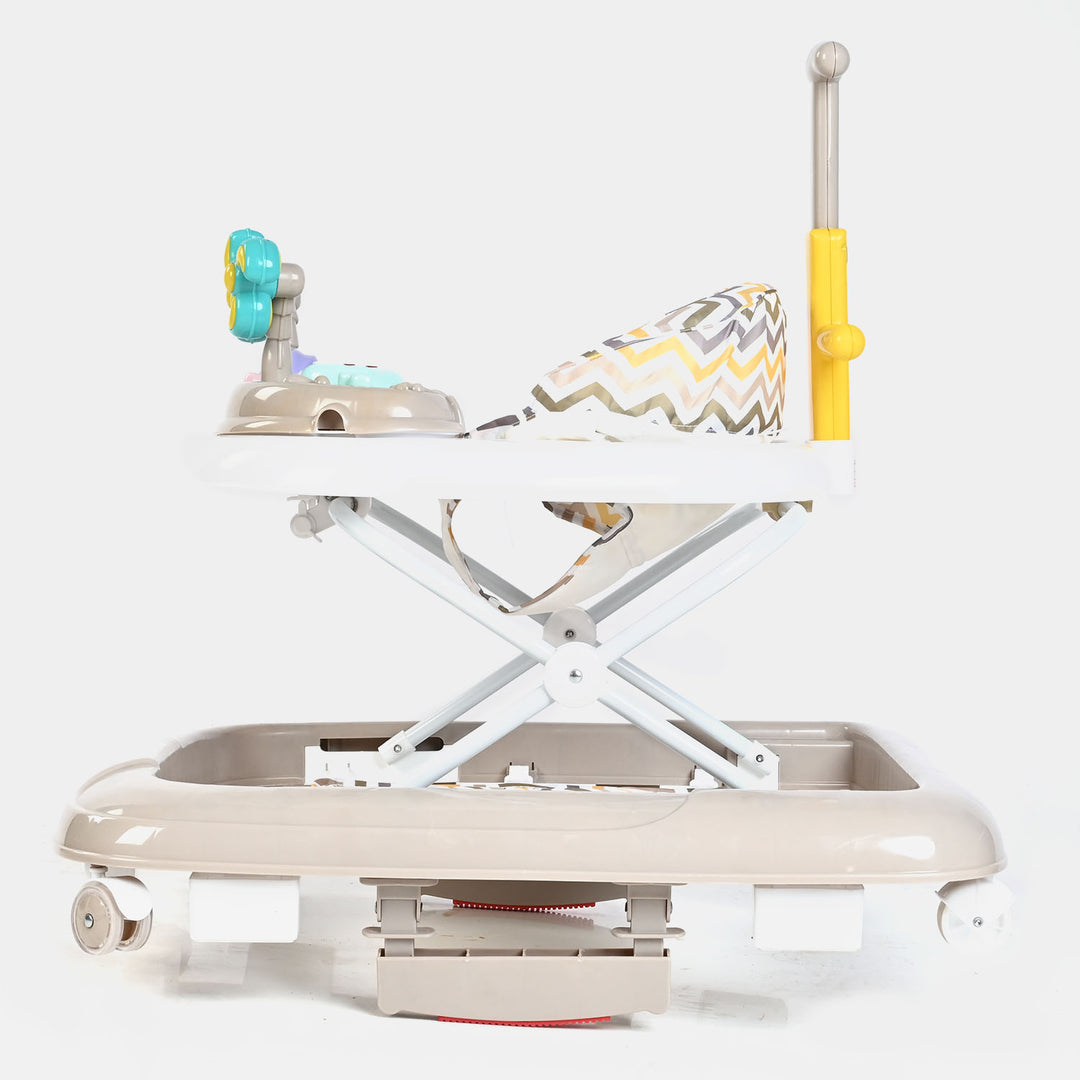 Baby Walker + Rocker 2in1 619 BEIGE