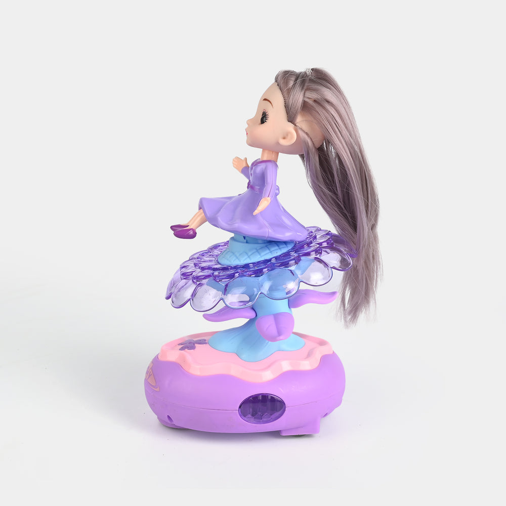 Universal 360 Rotating Princess with Light & Music