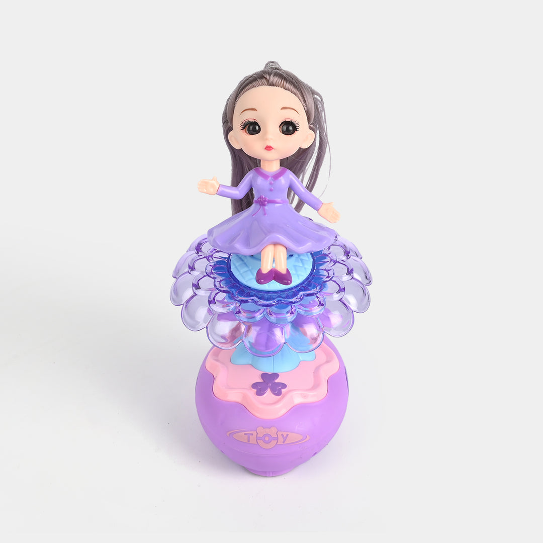 Universal 360 Rotating Princess with Light & Music