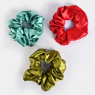 Silk Scrunchies 3PCs Pack