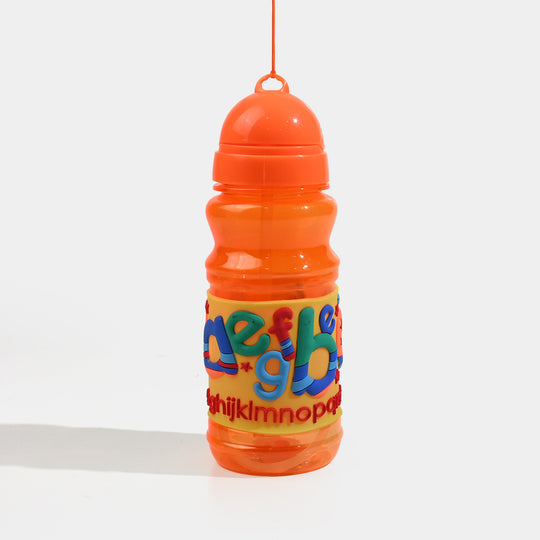 Kids Plastic Water Bottle with Carrying Strap