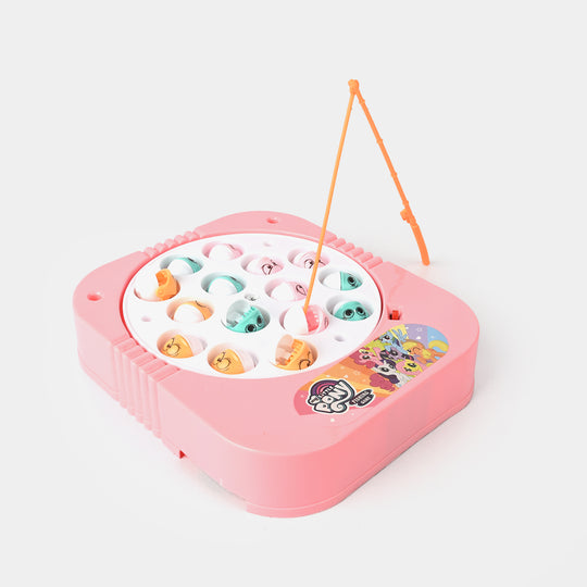 Electric Rotating Fishing Game for Kids