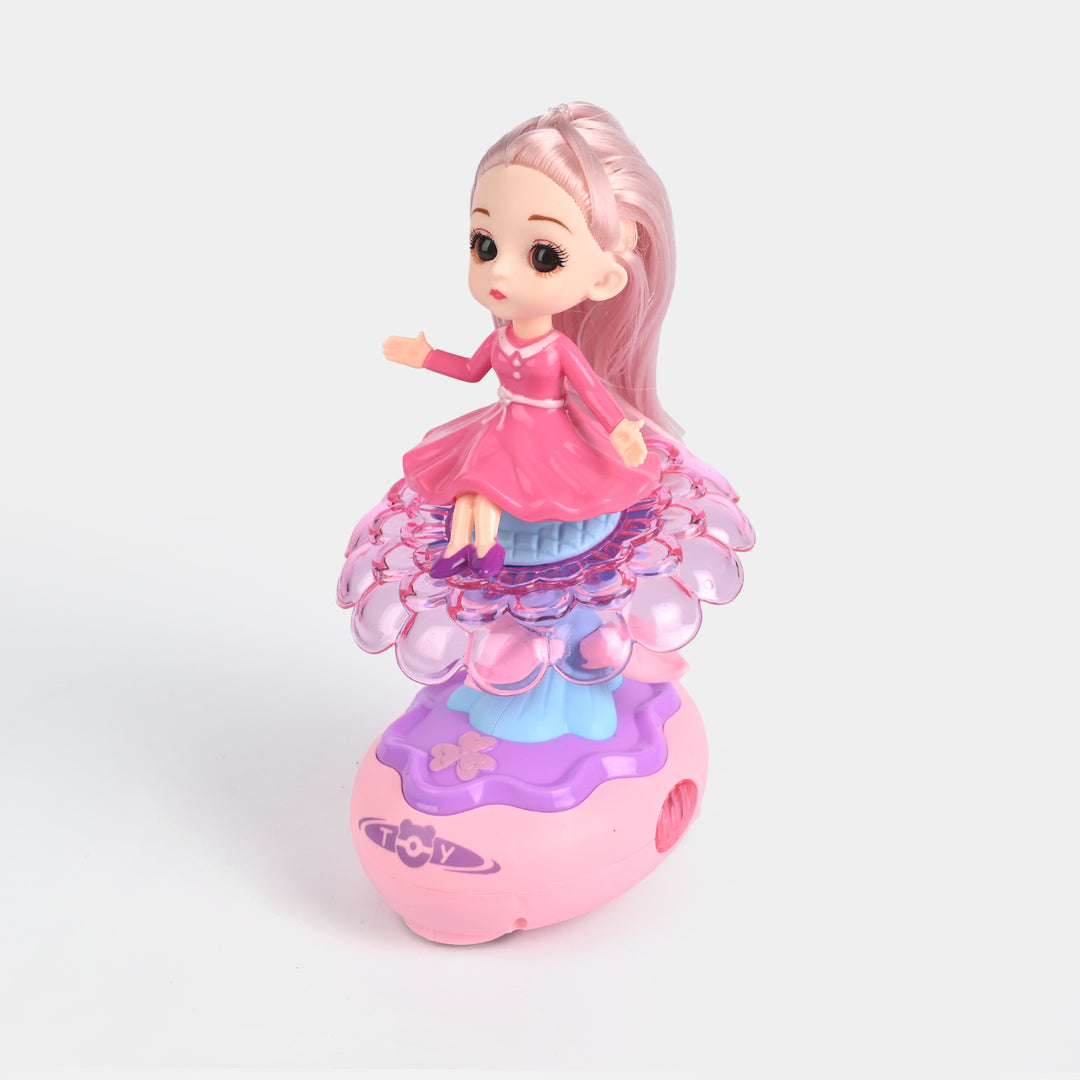 Universal 360 Rotating Princess with Light & Music