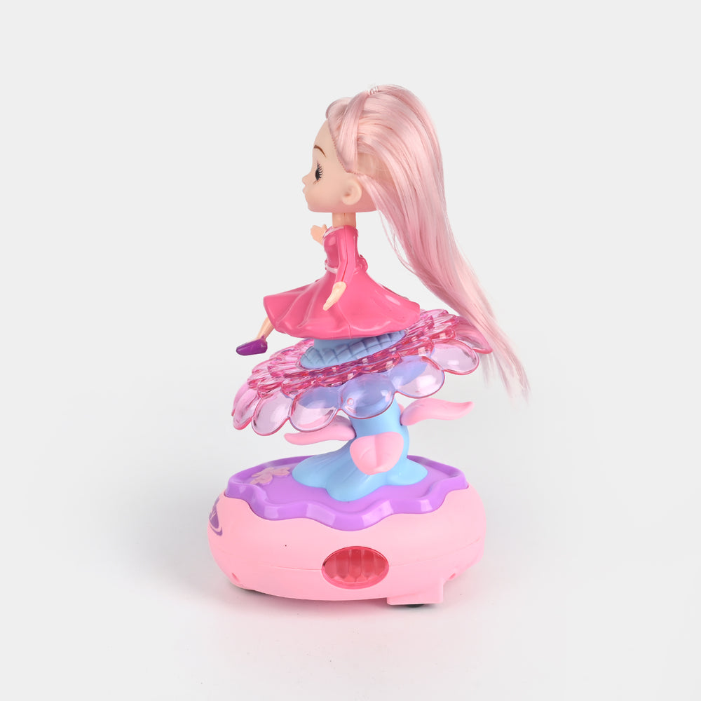Universal 360 Rotating Princess with Light & Music