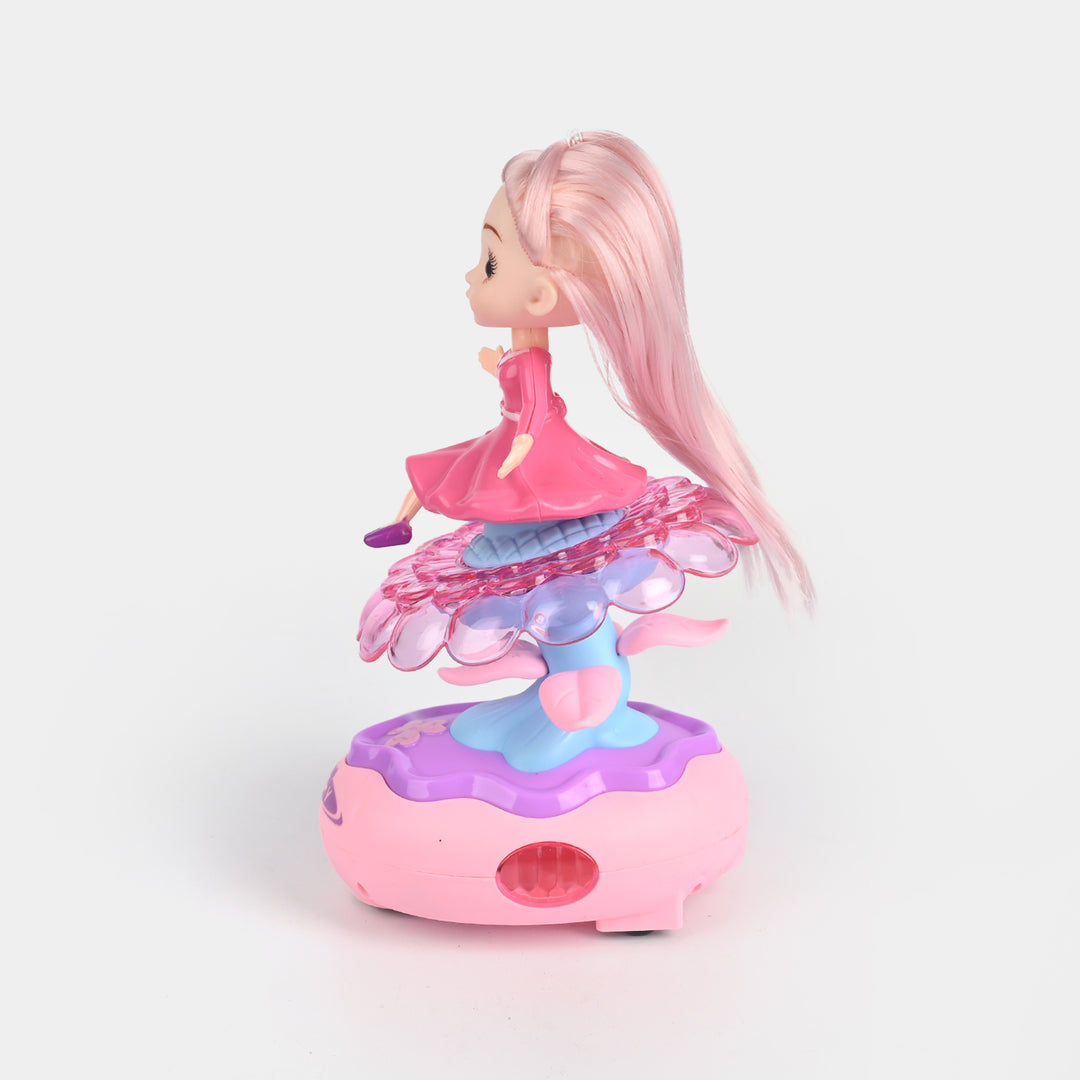 Universal 360 Rotating Princess with Light & Music