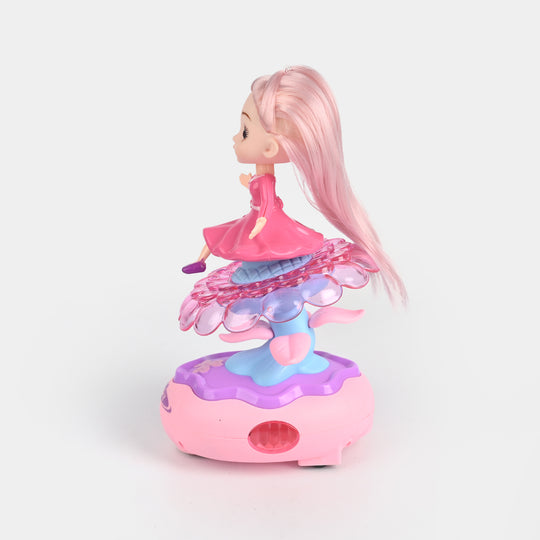 Universal 360 Rotating Princess with Light & Music