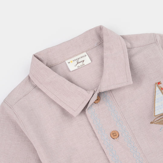 Infant Boys Jersey/Terry 2Pc Suit 287-050