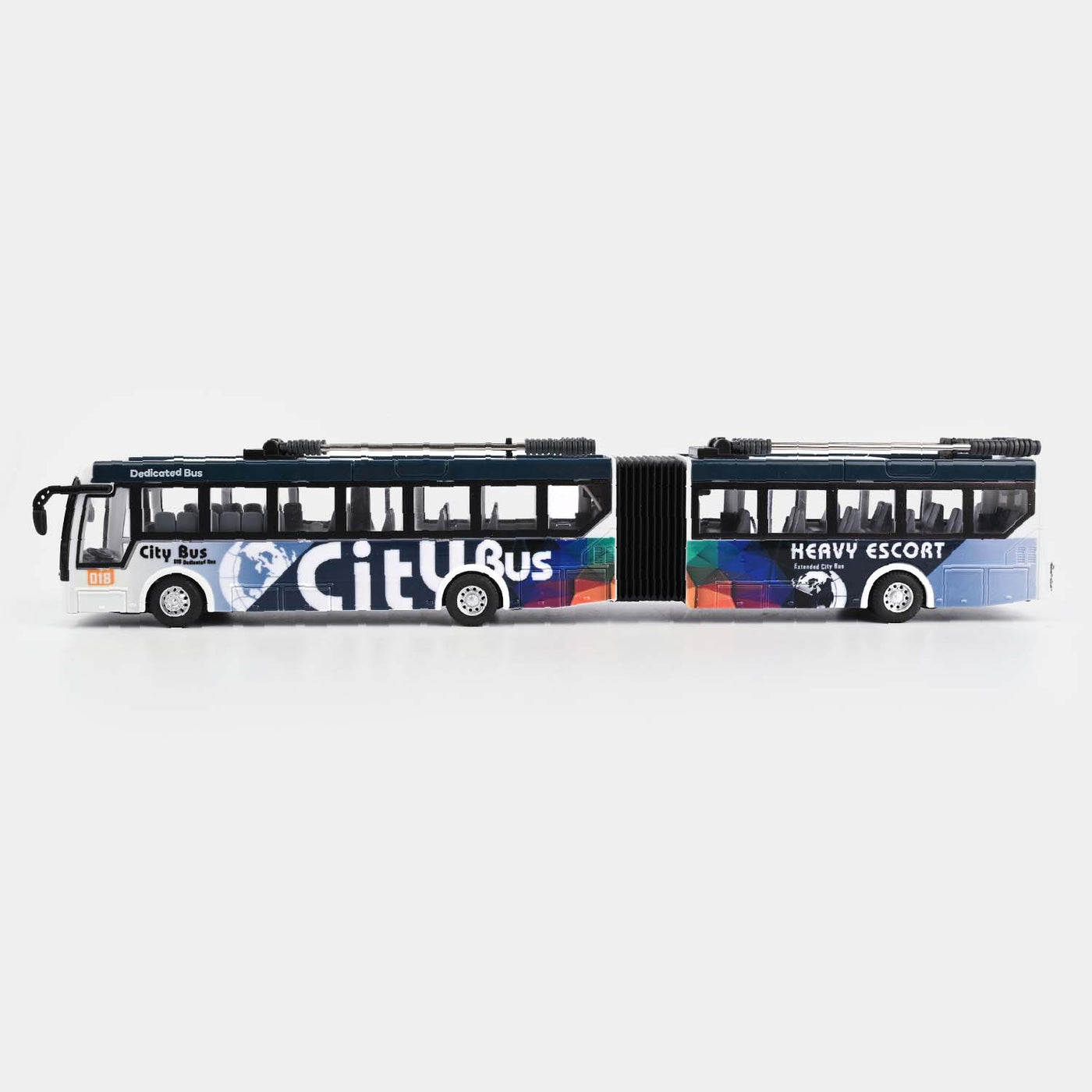 Remote Control Double City Bus For Kids