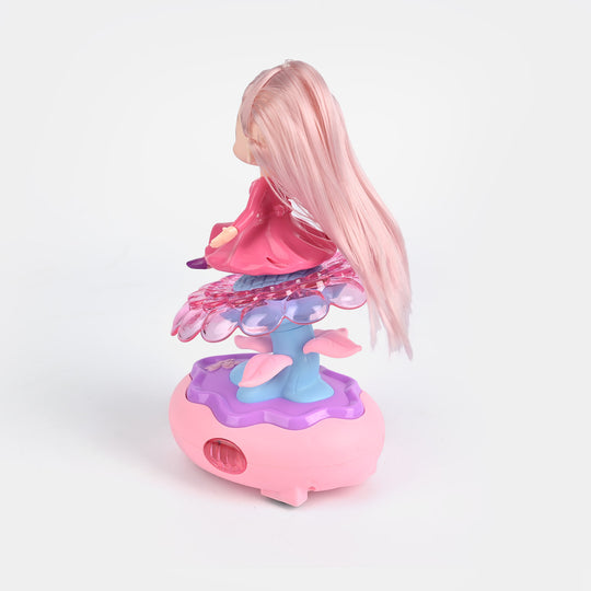 Universal 360 Rotating Princess with Light & Music