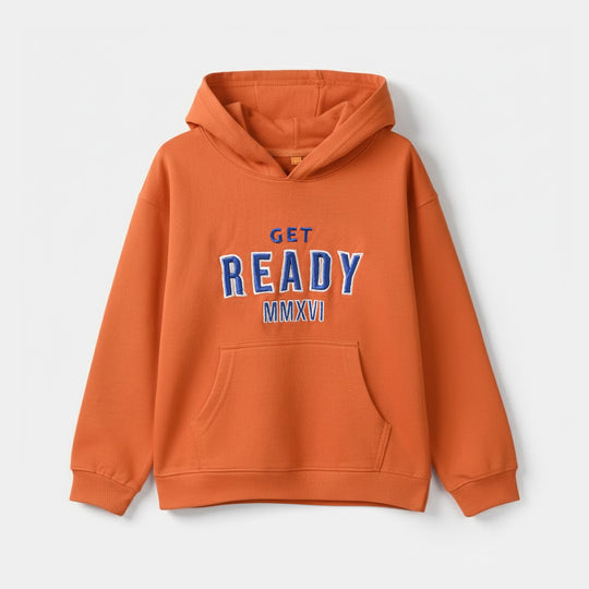 Boys SweatShirt Get Ready-ORANGE