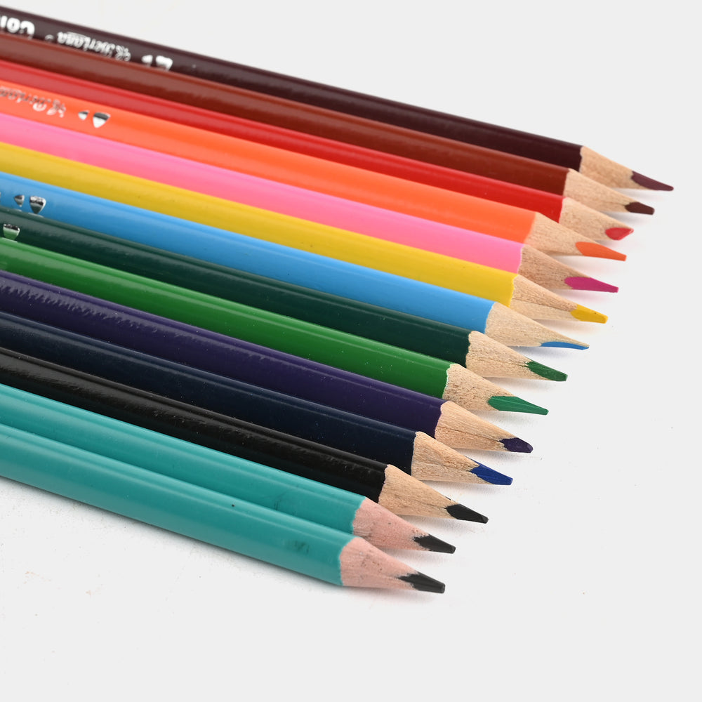 BERTAND COLORED PENCILS FOR KIDS |12 COLORS