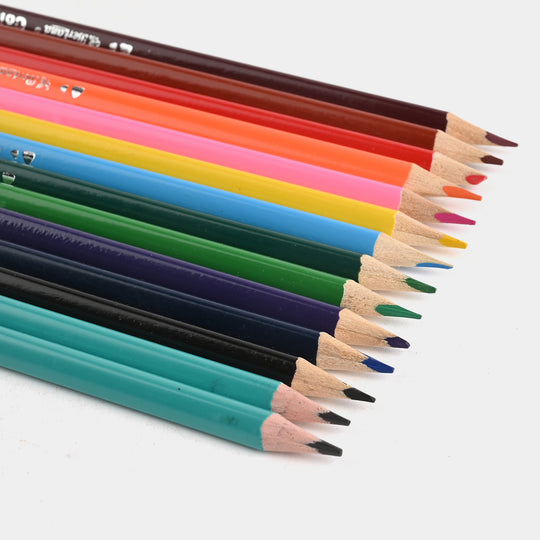BERTAND COLORED PENCILS FOR KIDS |12 COLORS