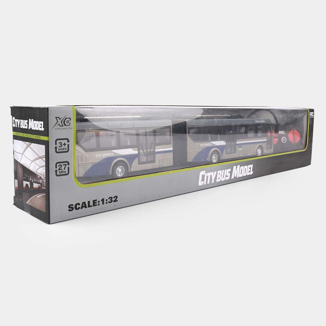 Remote Control City Bus For Kids