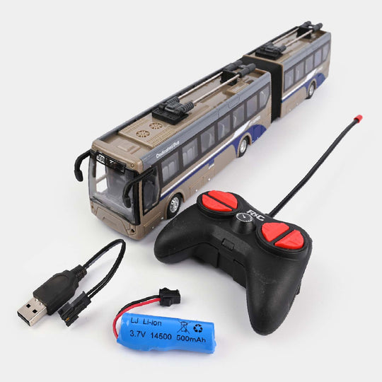 Remote Control City Bus For Kids