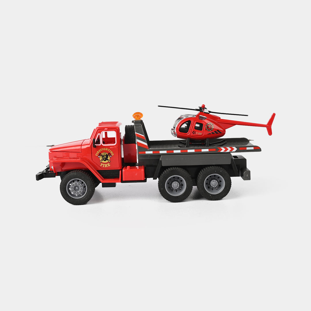 Fire Rescue Vehicle Play Set For Kids