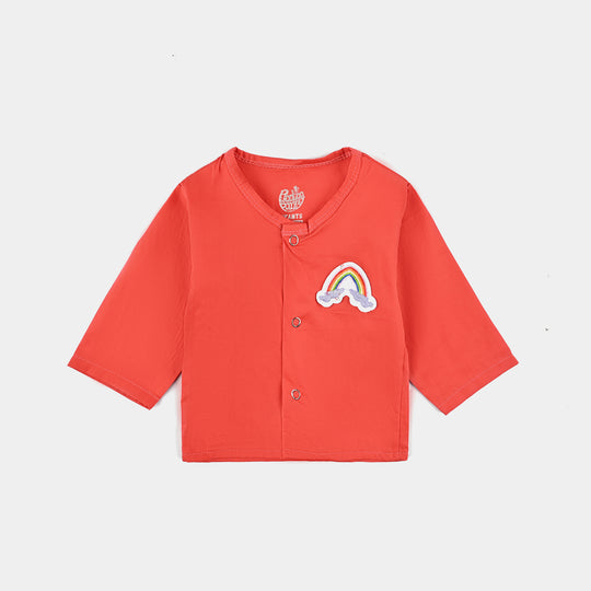 Infant Unisex Vest Tomato - Rainbow Cloud