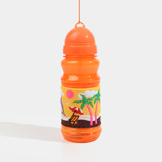 Kids Plastic Water Bottle with Carrying Strap