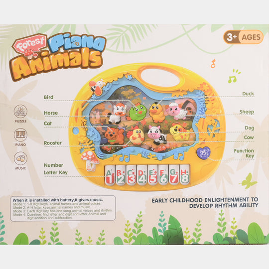 Electronic Animal Piano Toy