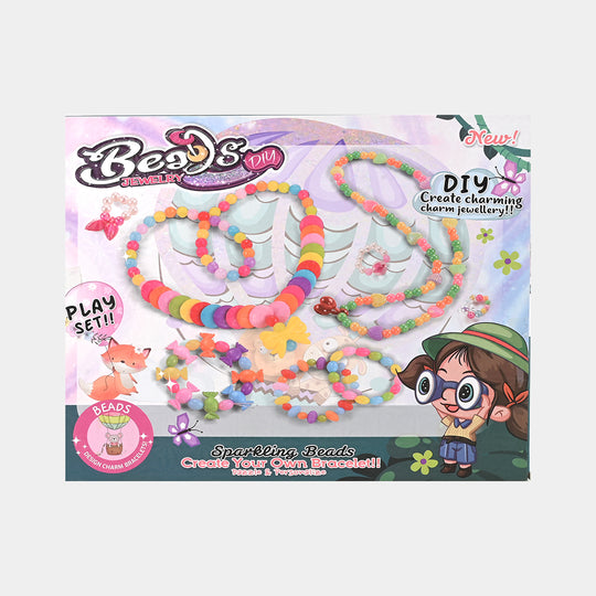 DIY Handmade Beaded Kids Toy Creative Jewelry Kit