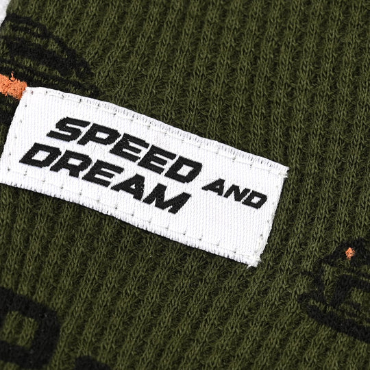 Boys Thermal T-Shirt H/S Speed & Dream-Rifle.Green