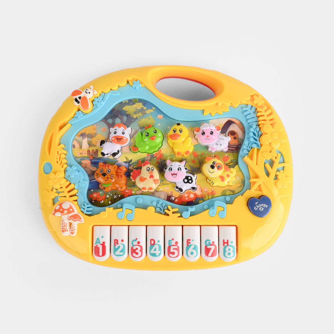 Electronic Animal Piano Toy