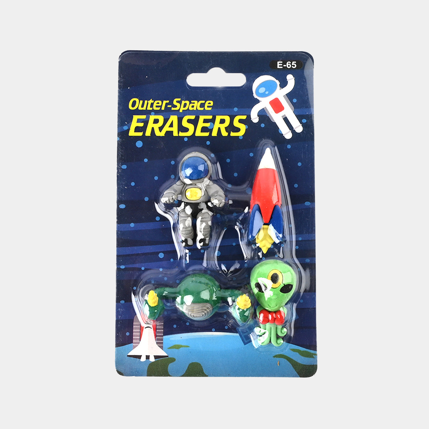 Outer Space Eraser For Kids