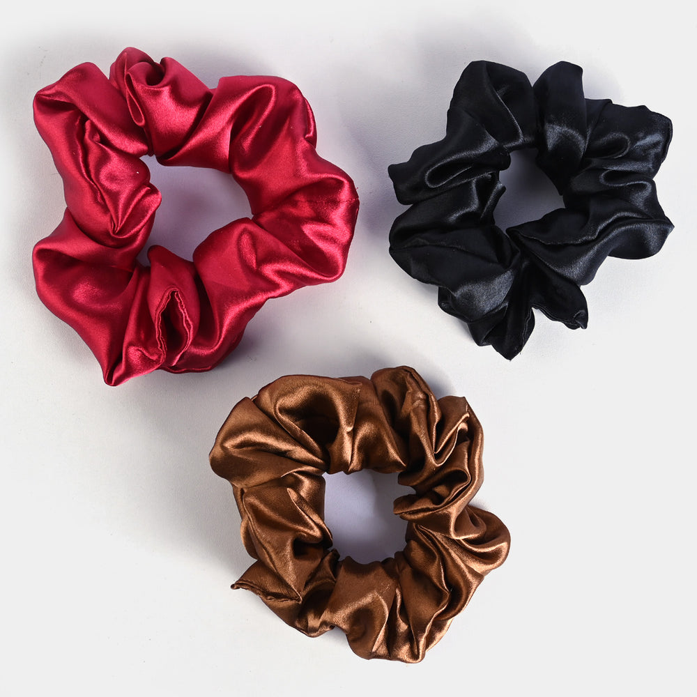 Silk Scrunchies 3PCs Pack