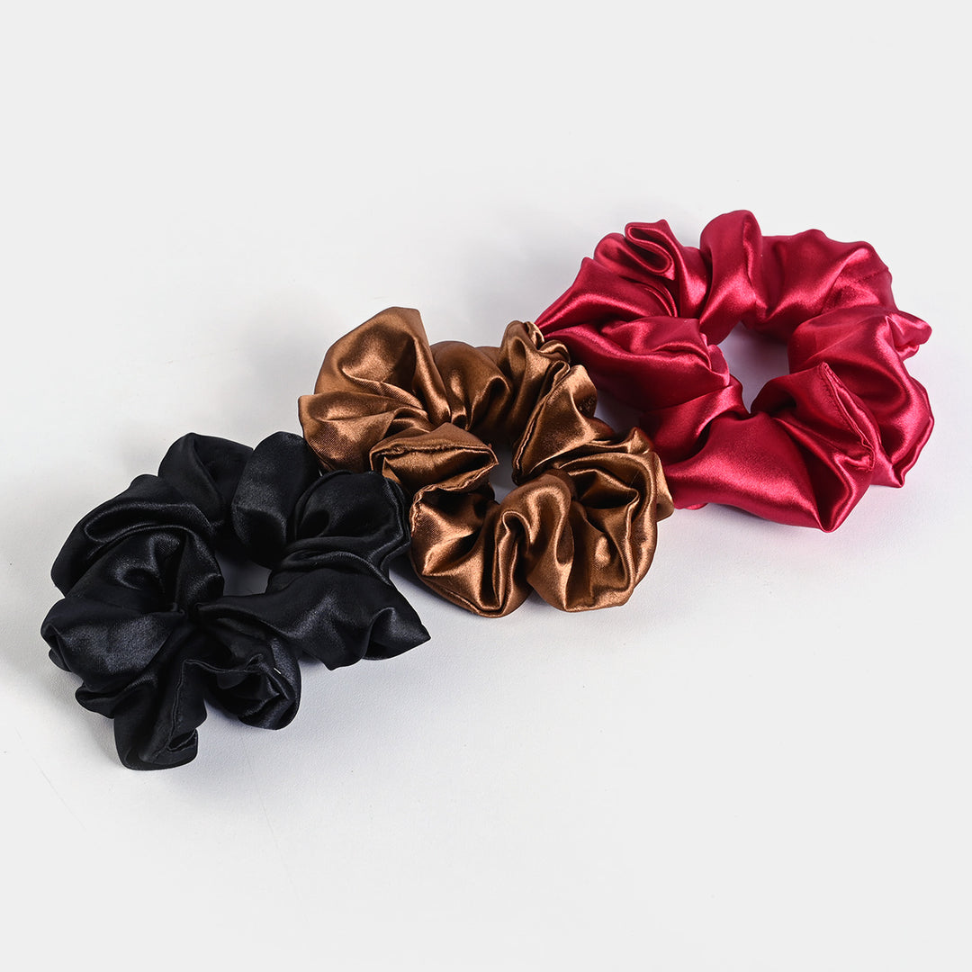 Silk Scrunchies 3PCs Pack