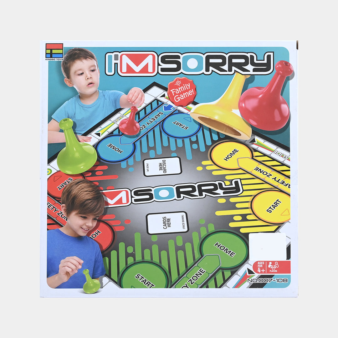I'M Sorry Game For Kids