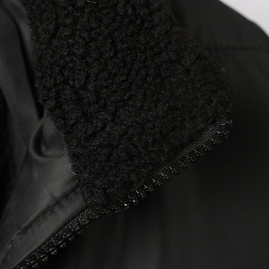 Teens Boys Puffer Jacket Adventure Awaits-BLACK