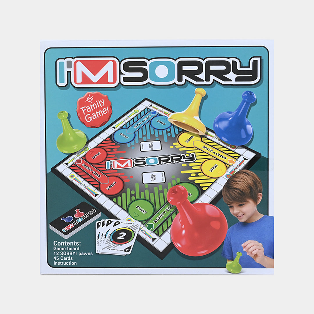 I'M Sorry Game For Kids