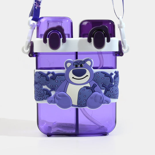 Double-Drinking Straw Cup/Water Bottle | 680ml