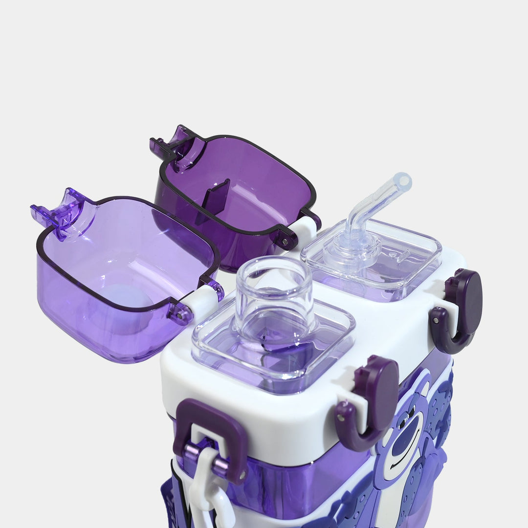 Double-Drinking Straw Cup/Water Bottle | 680ml