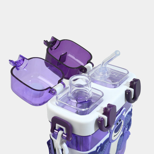 Double-Drinking Straw Cup/Water Bottle | 680ml