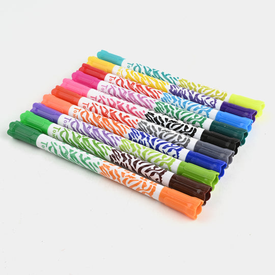 DOUBLE SIDED MARKER MULTICOLOR