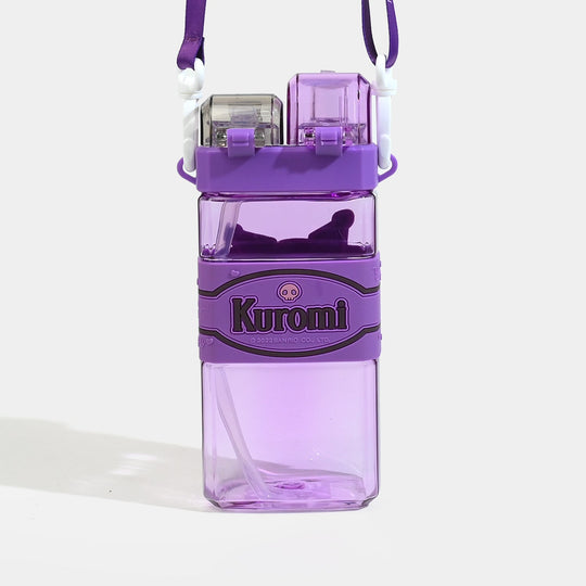 Double-Drinking Straw Cup/Water Bottle | 520ml