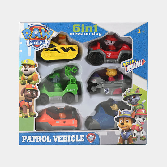 Action Character Cars Play Set For kids