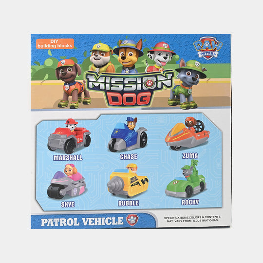 Action Character Cars Play Set For kids