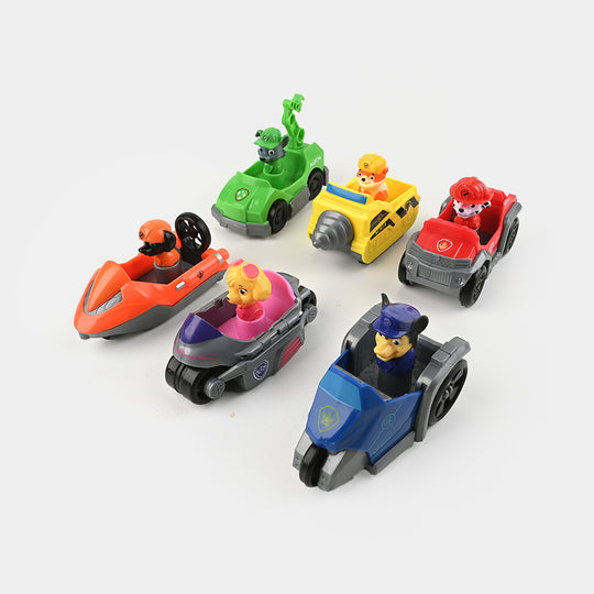 Action Character Cars Play Set For kids