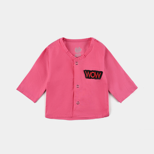 Infant Unisex Vest Hot Pink