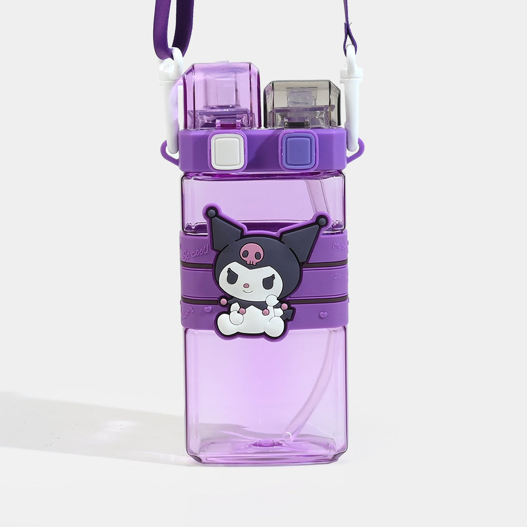 Double-Drinking Straw Cup/Water Bottle | 520ml