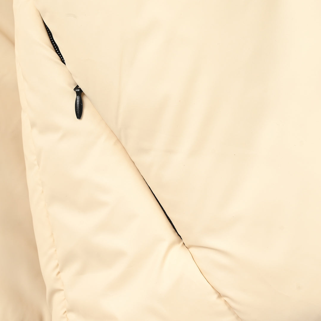 Teens Girls Puffer Jacket Horizon-Antique.White