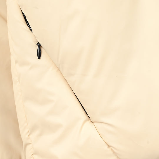 Teens Girls Puffer Jacket Horizon-Antique.White