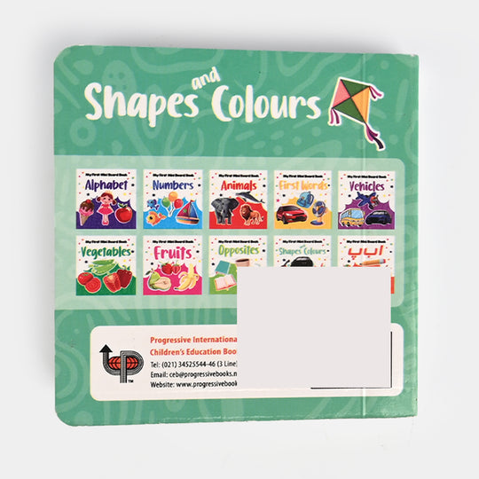 Educational Mini Board Colour & Shapes Book