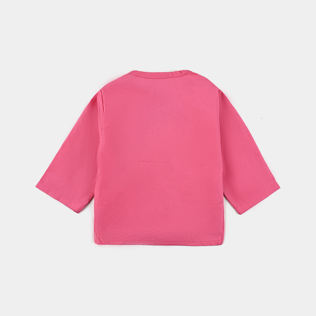 Infant Unisex Vest Hot Pink