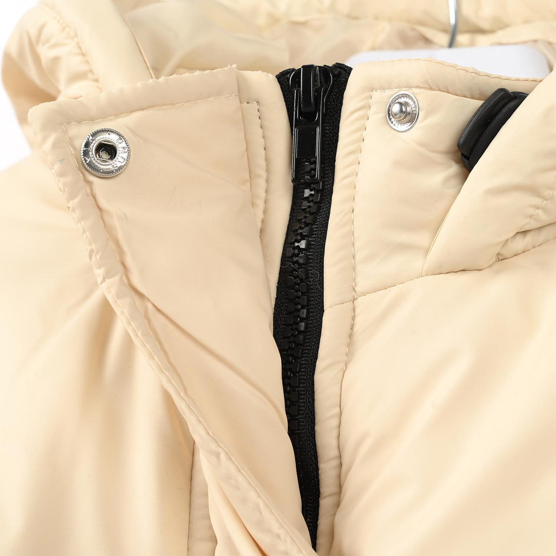 Teens Girls Puffer Jacket Horizon-Antique.White